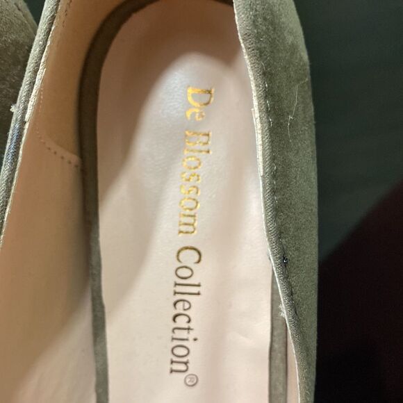 De Blossom Collection Tan open toe heels - Picture 3 of 6